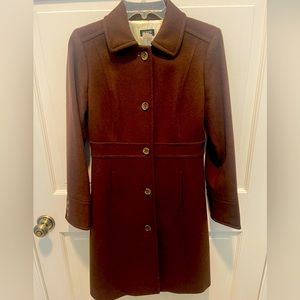 J. Crew Ladies 100% Wool Dress Coat